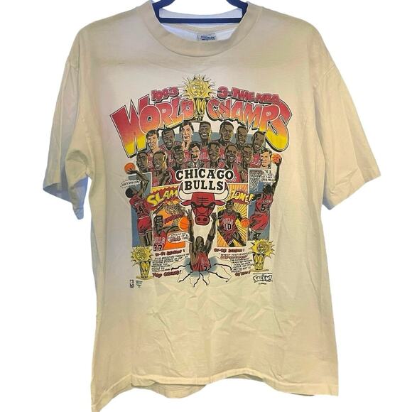 chicago bulls nba slam shirts